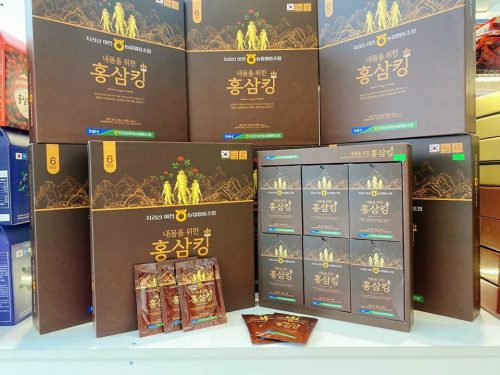 Nuoc Hong Sam Vua Red Ginseng King For My Body hop 30 goi